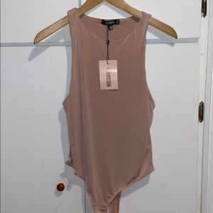 Missguided racer neck bodysuit